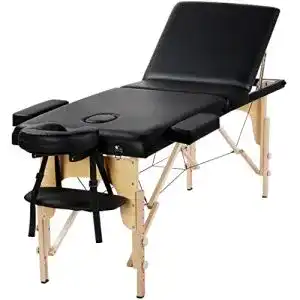 Massageliege yaheetech 3 zonen tragbare massagebank