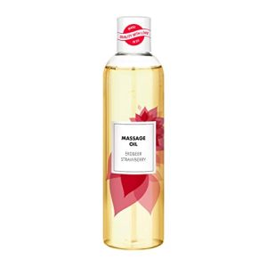 Massage oil ICE, fruity strawberry aroma, 250 ml