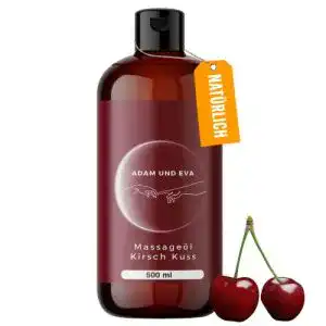Massageoel gruene valerie naturkosmetik kirsch kuss