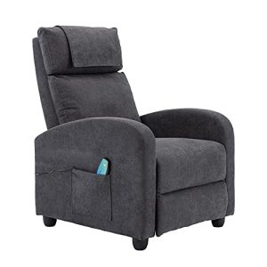 Cadeira de massagem HOMOPIV Cadeira TV com função reclinável