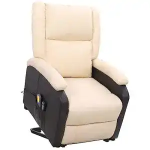 Massagesessel vidaxl elektrischer sessel mit aufstehhilfe