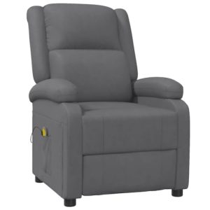 vidaXL masažna stolica, stolica za opuštanje sa funkcijom naginjanja