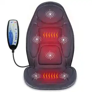 Massagesitzauflage snailax mit waermefunktion und vibration