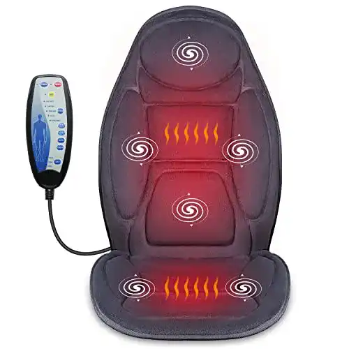 Massagesitzauflage Snailax mit Wärme- und Vibrationsfunktion