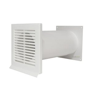 Vægboks easytec ventilationsteknologi EASYTEC® Ø 150 mm hvid