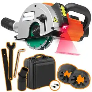 Mauernutfraese timbertech mit laser 1700w 4 000 u min