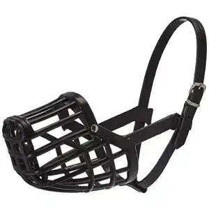 Maulkorb omnipet leather brothers italienisch fuer hunde