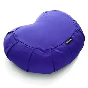 Meditationskissen bodymate halbmond yogakissen 42cm lang