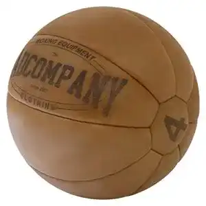 Medizinball bad company vintage leder in 10 gewichtsstufen