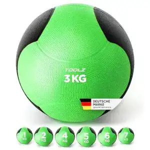 Medizinball toolz 3 kg fuer effektives krafttraining
