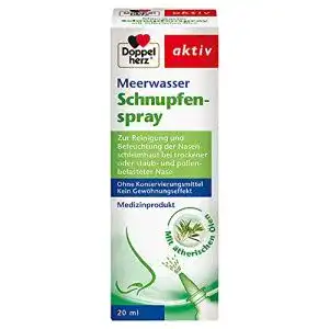 Meerwasser nasenspray doppelherz meerwasser schnupfenspray