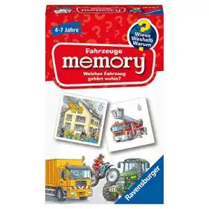 Memory spiel ravensburger 20647 fahrzeuge memory wieso