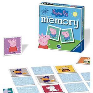 Memóriajáték Ravensburger Peppa Pig Mini memóriajáték