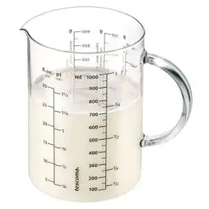 Messbecher tescoma glas delicia 1000ml hitzebestaendig