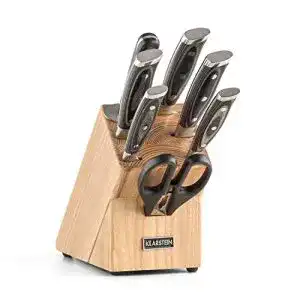 Messerblock klarstein katana 8 profi messer set edelstahl