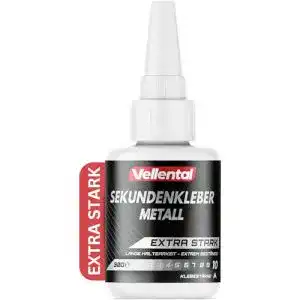 Metallkleber vellental sekundenkleber metall extra stark 30g