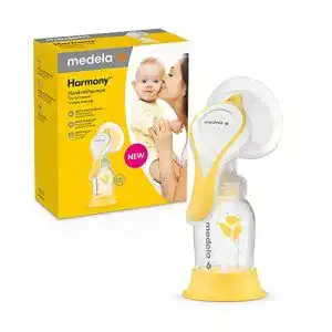 Milchpumpe medela hand harmony kompaktes schweizer design