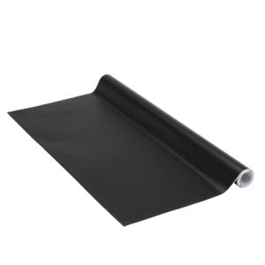 Película para móveis Venilia película adesiva lisa preta mate, 67,5cm x 2m