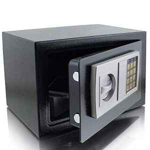 Møbelsafe BITUXX elektronisk mini-safe vægsafe