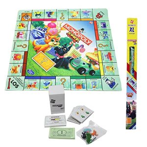 Alfombra de juego Monopoly Hasbro Gaming Junior XL 61x61cm