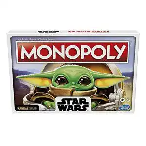 Monopoly hasbro gaming star wars the child edition board