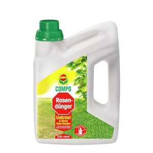 Engrais liquide pour pelouse Moss Killer Compo, mauvaises herbes et mousse