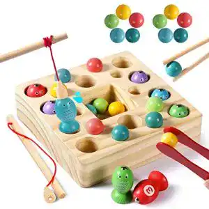 Motorikspielzeug symiu ab 3 jahre montessori angelspiel
