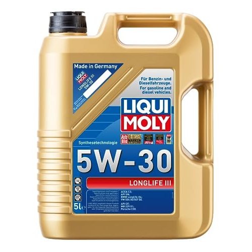 Motoröl Liqui Moly Longlife III 5W-30, 5 L, Synthesetechnologie