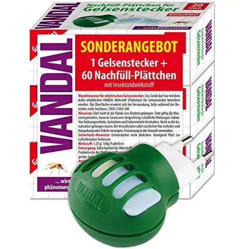 Mückenstecker Vandal und Nachfüller im Vergleich