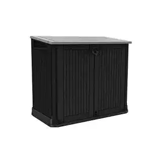 Muelltonnenbox keter store it out midi schwarz