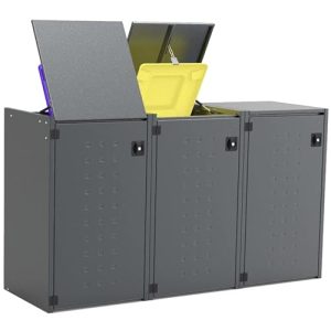 Caja para cubo de basura Reinkedesign Boxxi con tapa basculante
