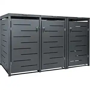 Muelltonnenbox stilista muelltonnenverkleidung aus metall 1