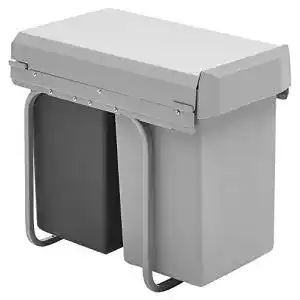 Muelltrenner wesco 12871 double boy einbaueimer 2 x 15 liter