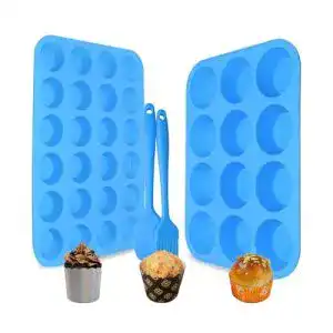 Muffinform silikon bangp 2pack silikon muffinform formen