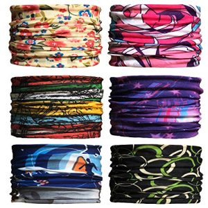Multifunctional scarf Sea Team 6 pieces/pack printed bandanas