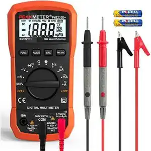 Multimeter coczow digital mit automatischer bereichswahl
