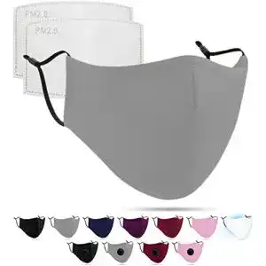 Mundschutz maske luftty premium maske grau community