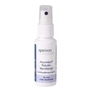 Spray bucal Apeiron hierbas, 30 ml, compatible con homeopatía