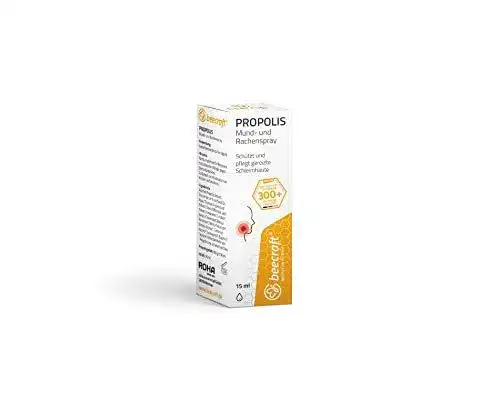 Beecraft Propolis BIO Mund- und Rachenspray zur Pflege der Mundschleimhaut