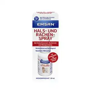 Mundspray emsan hals und rachenspray bei halsschmerzen