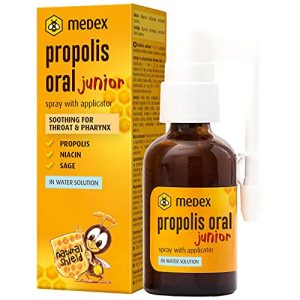 Spray bucal Medex Propolis Oral Junior, spray para boca y garganta