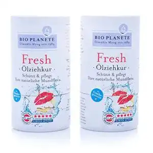 Mundziehoel bio palente bio planete fresh oelziehkur 2 x 250 ml