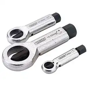 Mutternsprenger draper 55108 set 9 22 mm 3 teilig