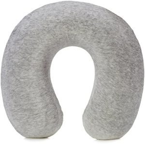 Almofada de pescoço Amazon Basics semicircular, memória