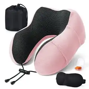 Nackenkissen somlaw reise aus memory foam