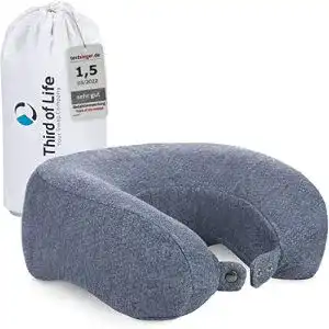 Nackenkissen third of life andar quick dry fuer flugzeug auto