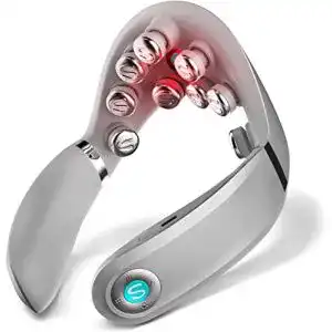 Nackenmassagegeraet skg neck massager mit waerme kabellos