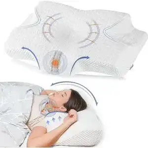 Nackenstuetzkissen elviros orthopaedisches kissen memory foam