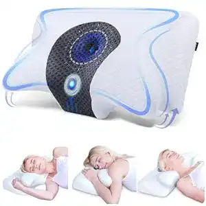 Nackenstuetzkissen saheyer memory foam nackenkissen