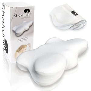 Shokunin neck support pillow. orthopedic, with 2 covers